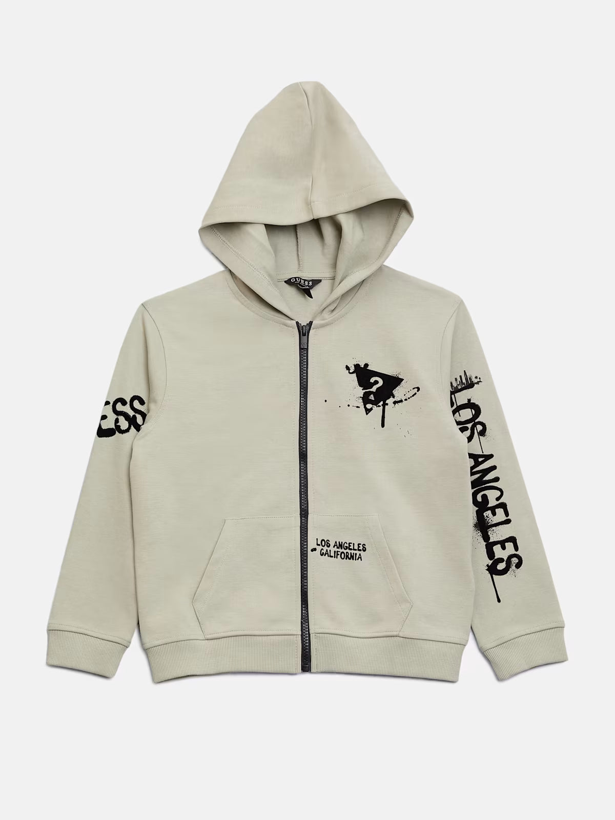 Guess BOYS Bronx Full-Zip Active Jacket (7-16) Gray