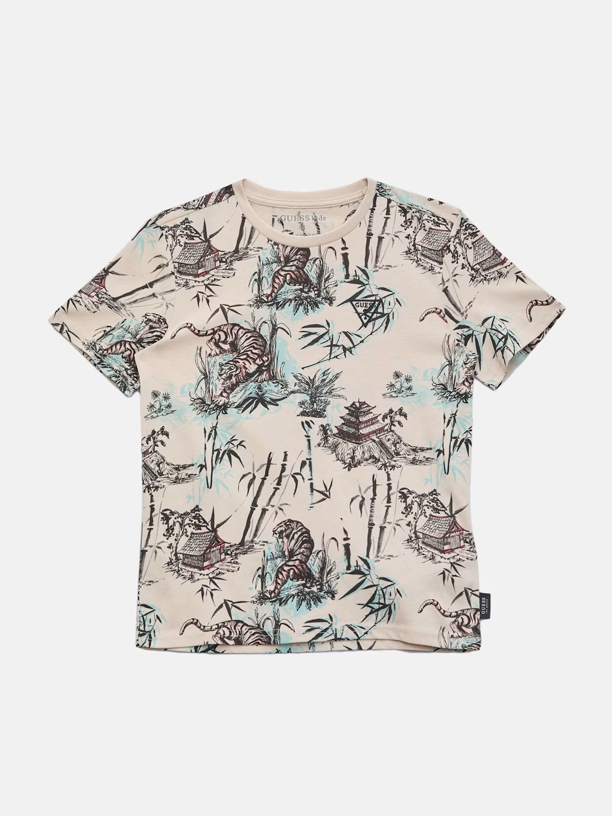 GUESS Boys' Lionell Crewneck Tee (7-16)