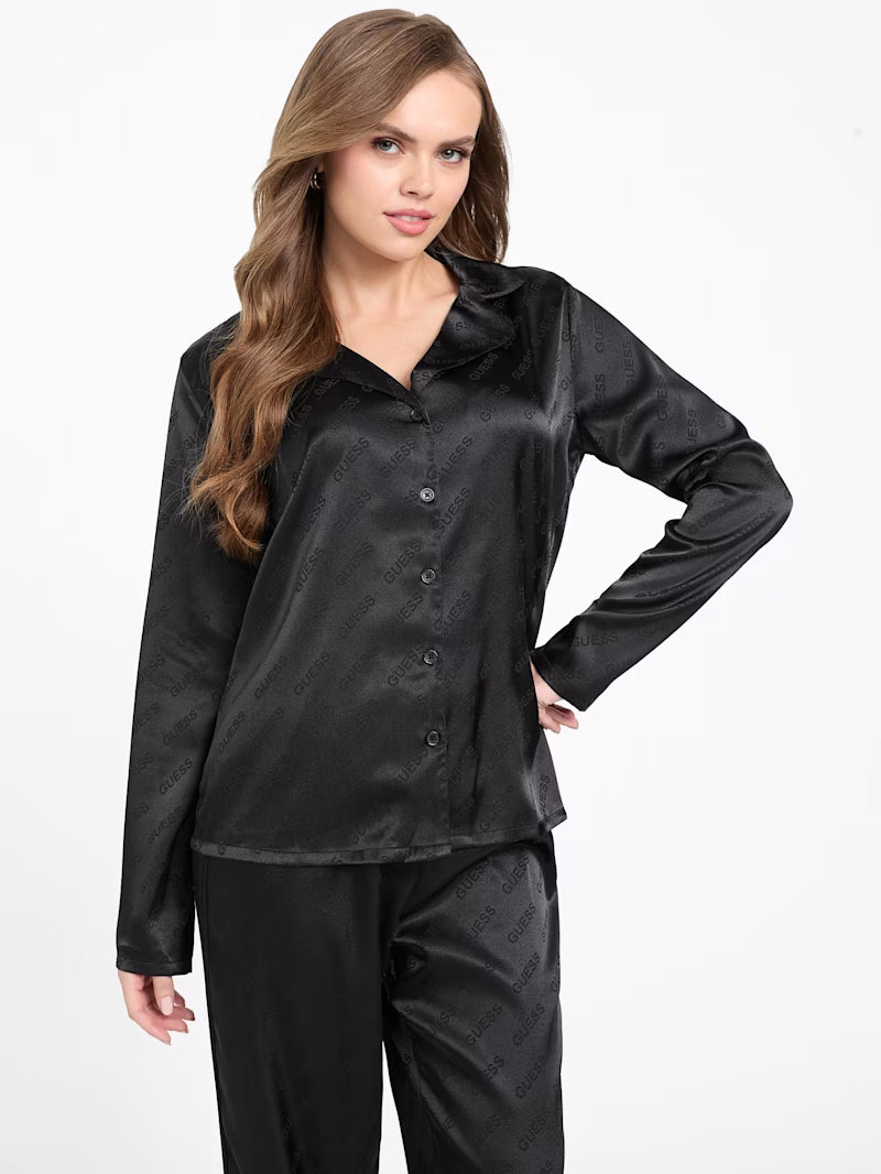 Womens' Cherie Logo Pajama Set | GUESS