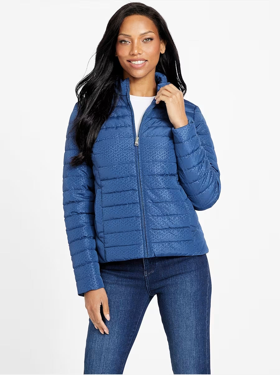 Guess Women Eco Fancy Logo Puffer Jacket