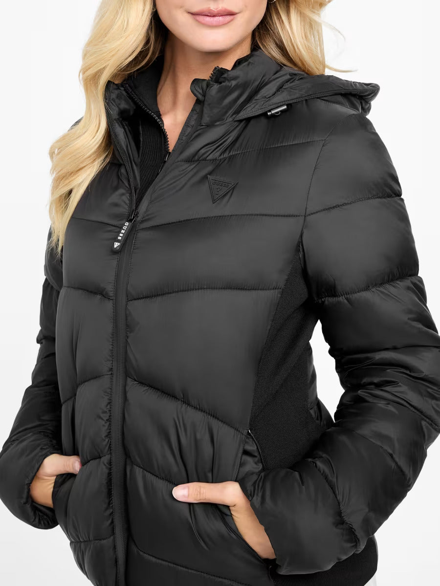 WOMENS' Guess Juli Hooded Jacket/ BLACK