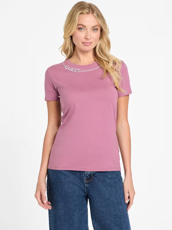 Guess Womens' Eco Charis Tee/ Pink