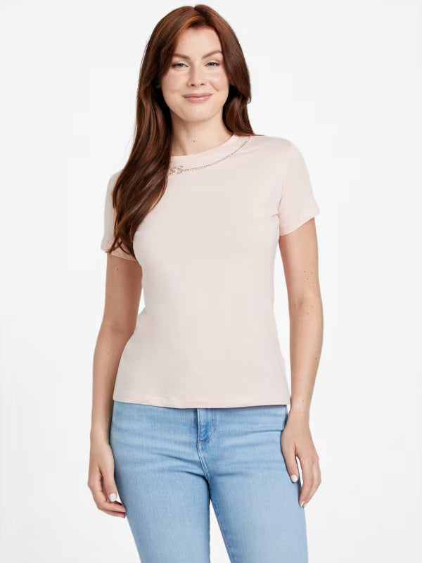 Guess Womens' Eco Charis Tee/ PINK