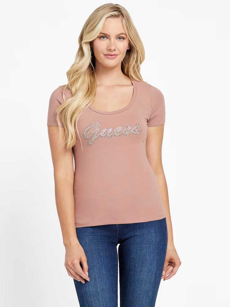 Women Guess Fiona Eco Logo T-Shirt