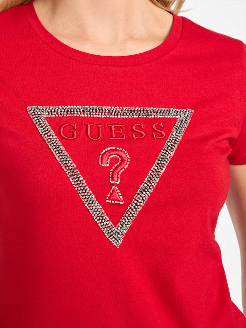 WOMENS' GUESS Eco Charlee Logo Tee