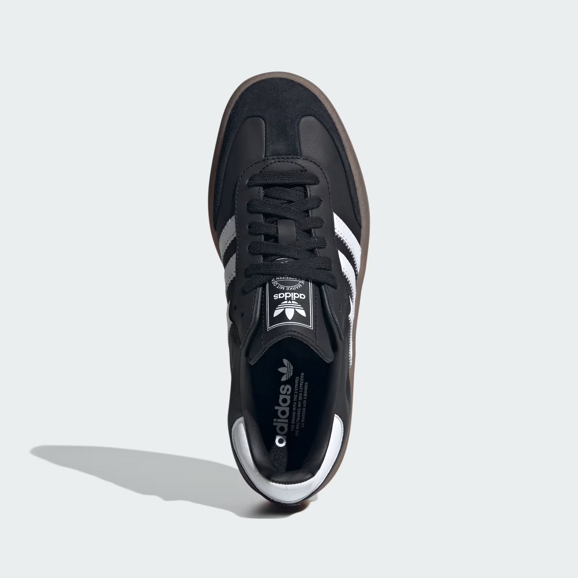 Adidas Women's Sambae Shoes-Core Black / Cloud White / Gold Metallic