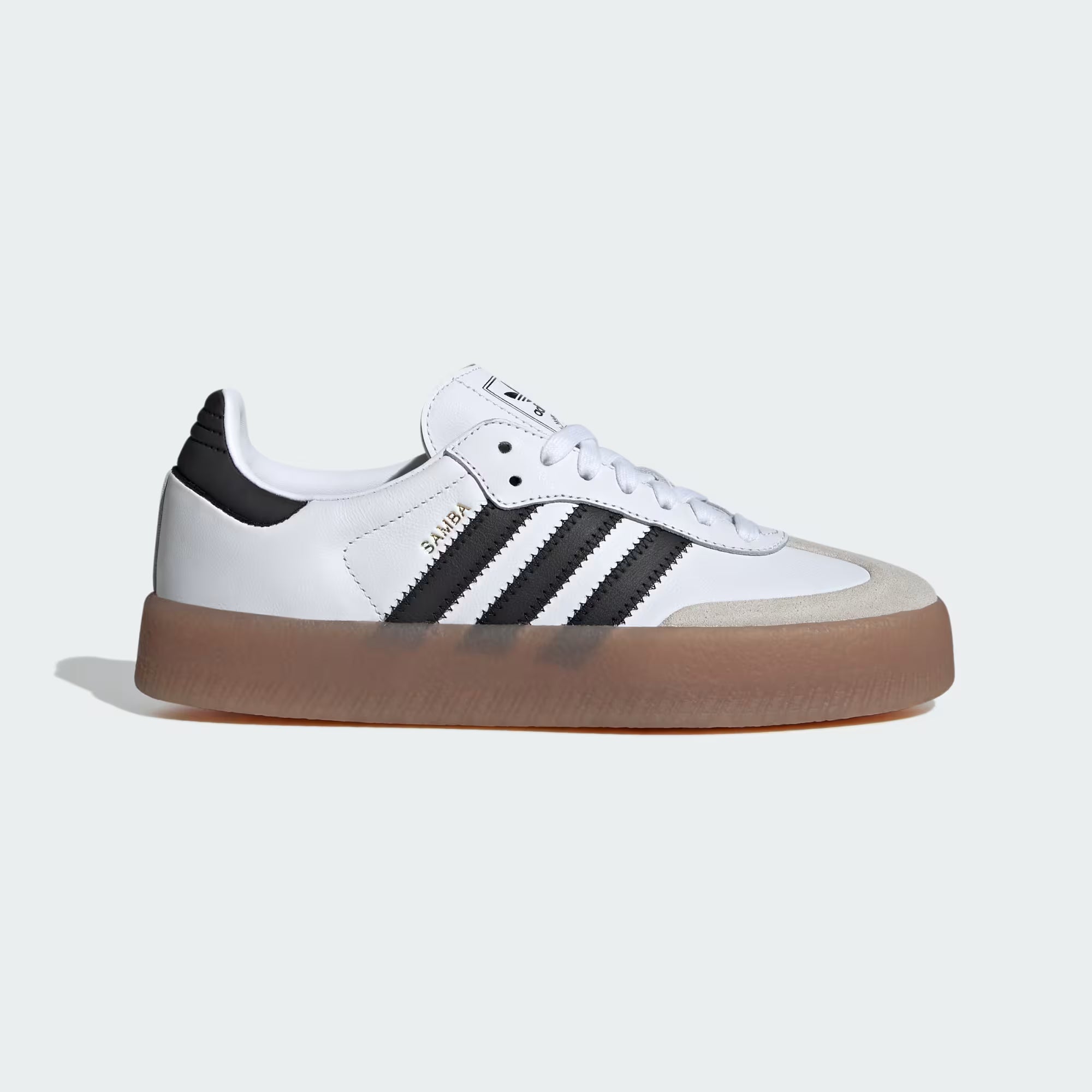 Adidas Women's Sambae Shoes-Cloud White / Core Black / Gold Metallic