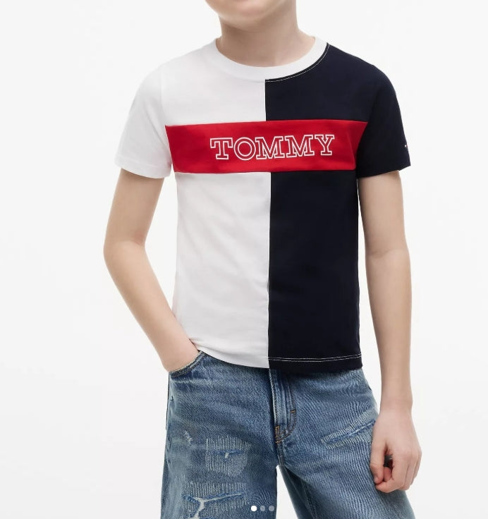 Tommy Kids' Colorblock Tommy Logo T-Shirt-