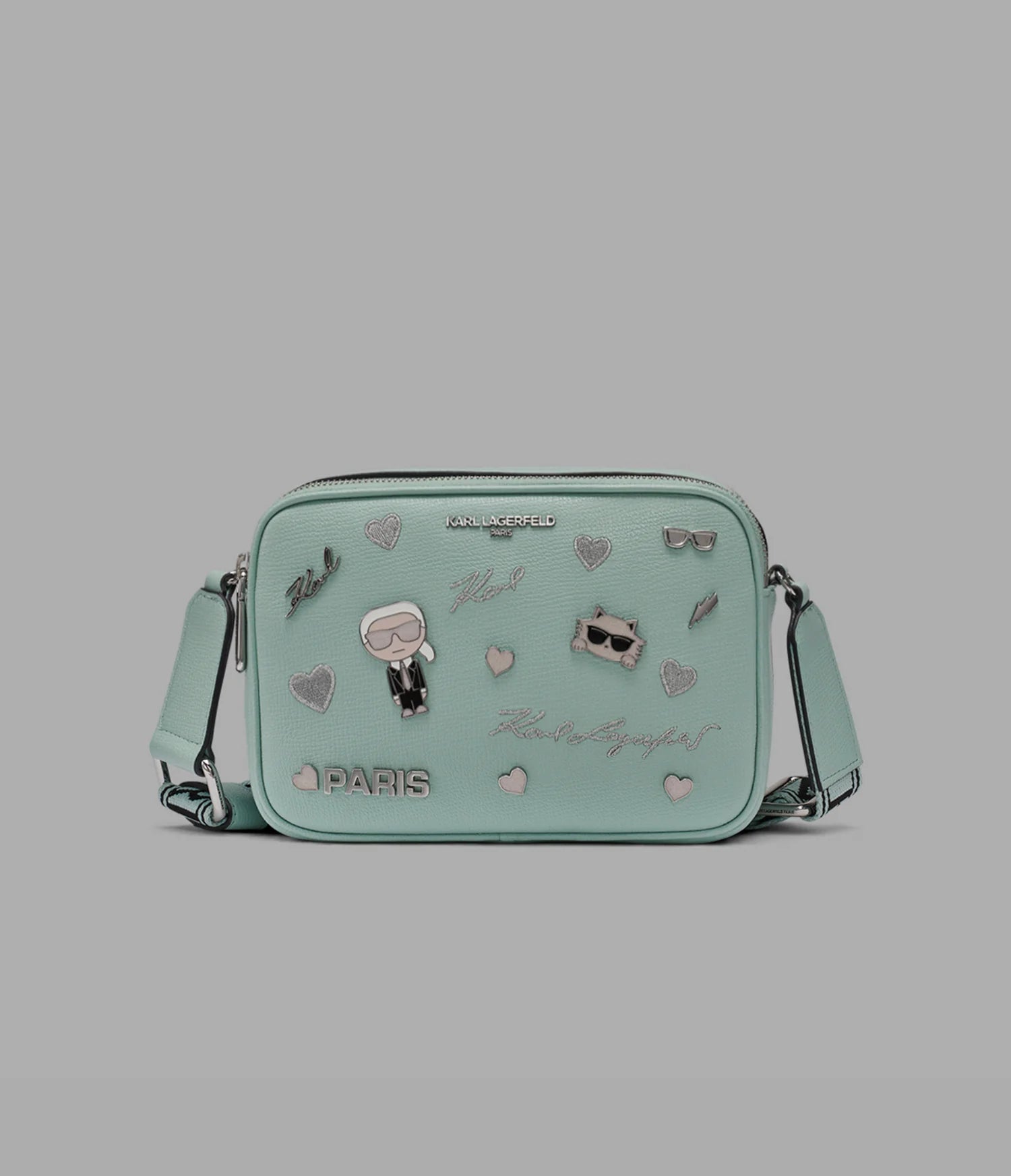 MAYBELLE CROSSBODY WITH PINS-Fresh Mint