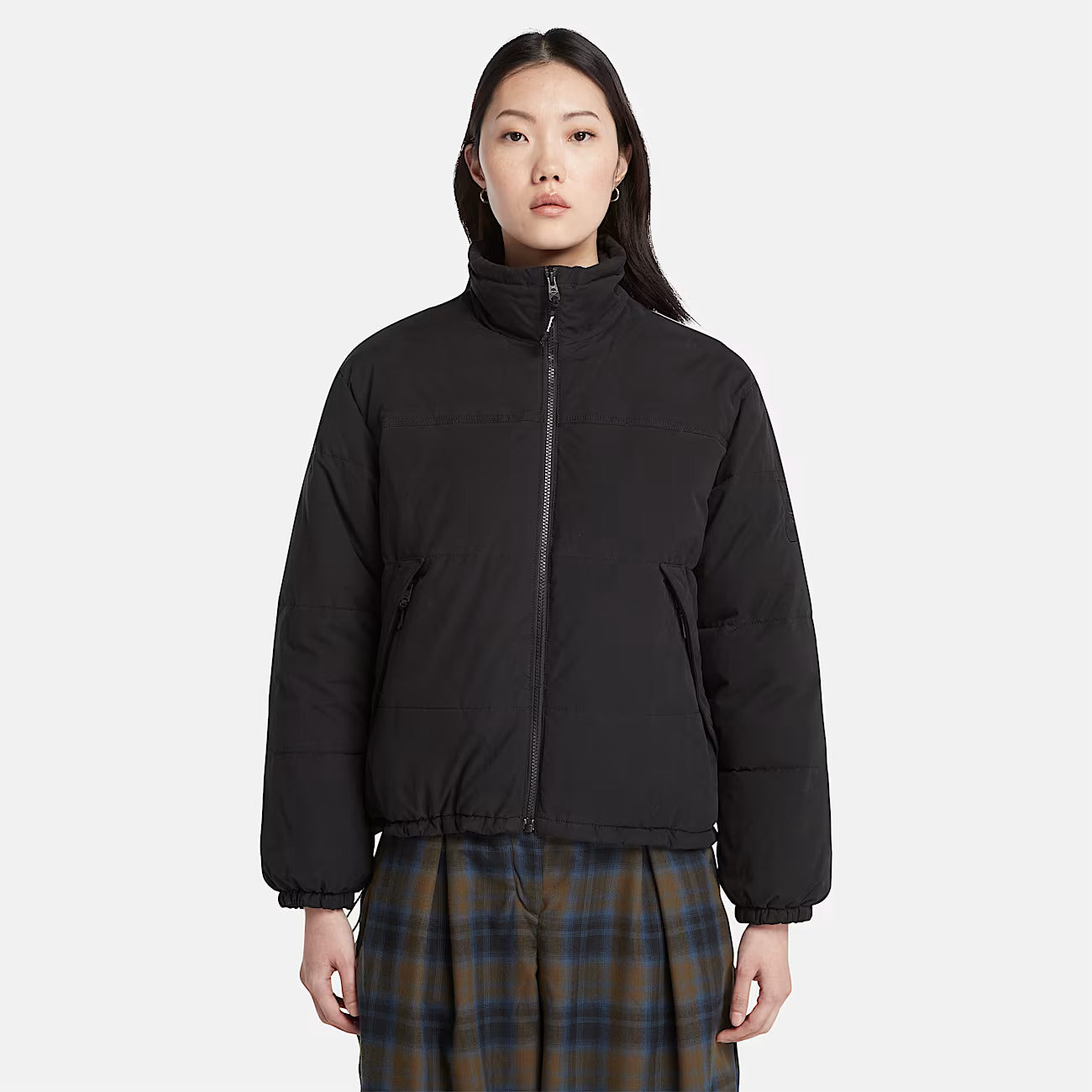 Women Timberland Welch Mountain Synthetic Insulated Puffer Jacket for Women in Black