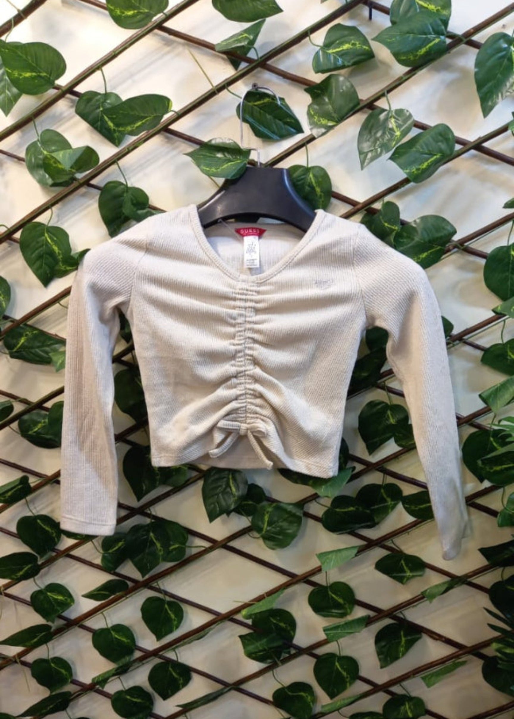 Guess Girls Lilac Drawstring Top