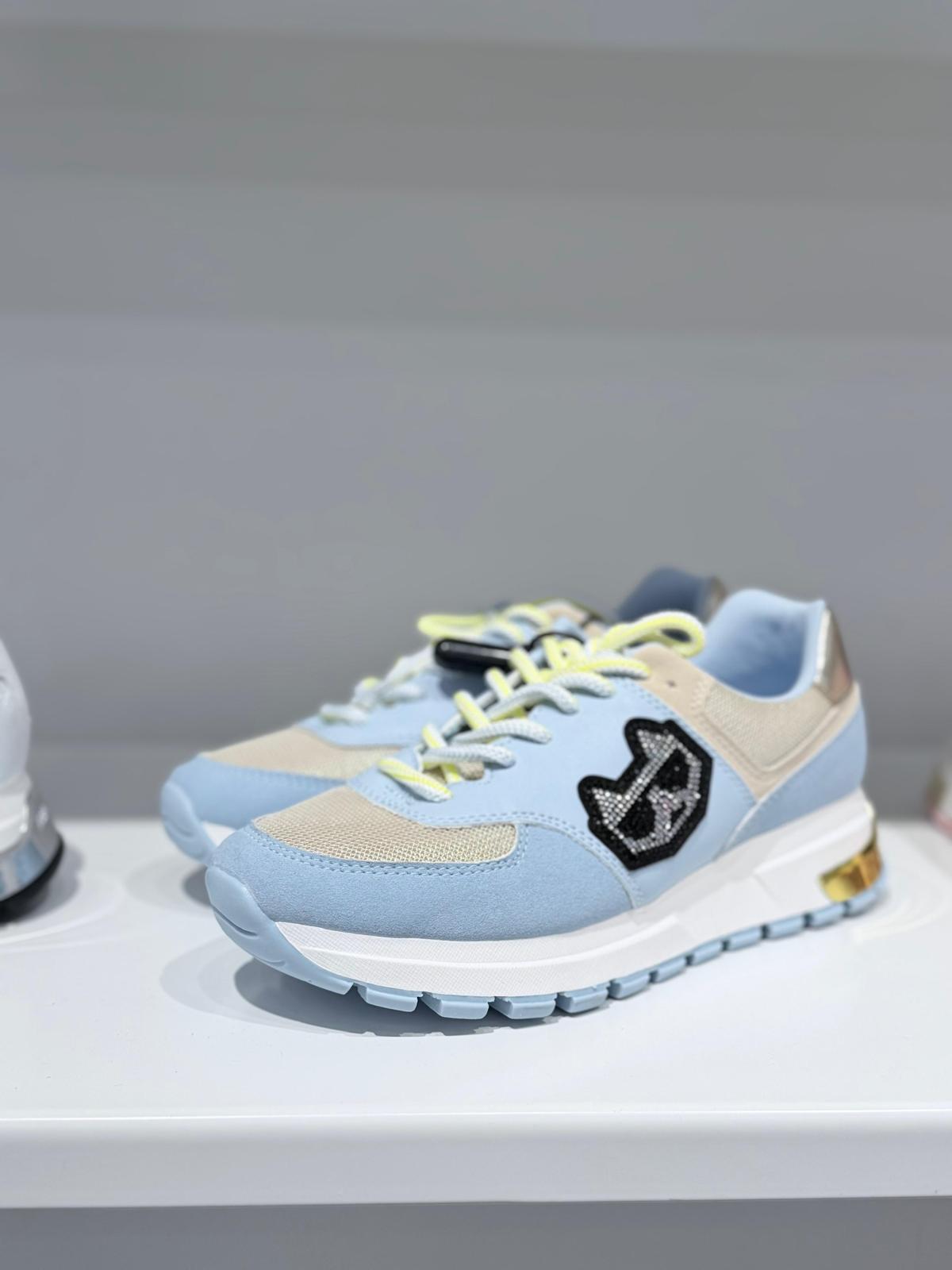 KARL MAYU LACE UP SNEAKER-Baby Blue