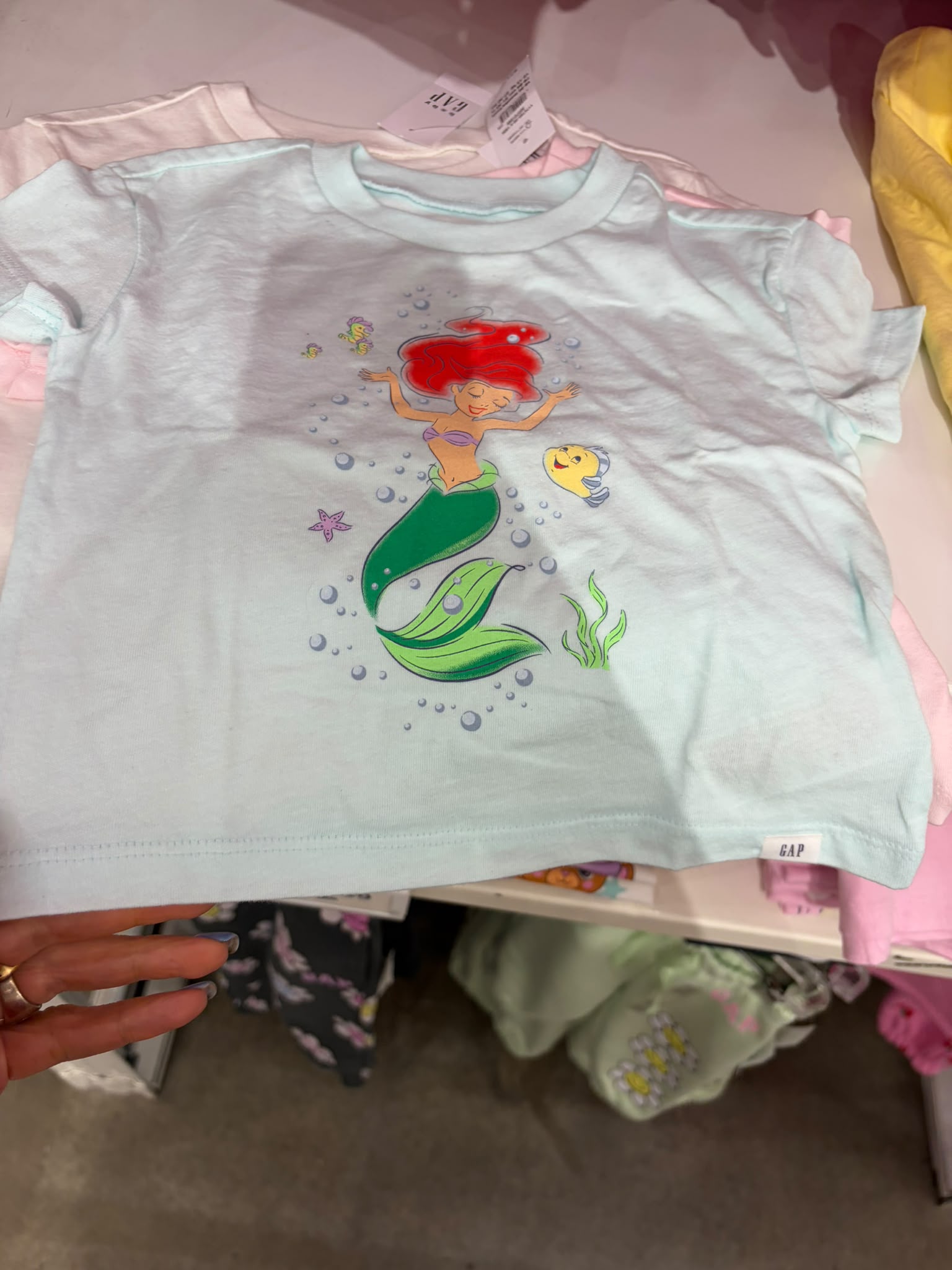 babyGap Graphic T-Shirt-Salt Air Little Mermaid Ariel