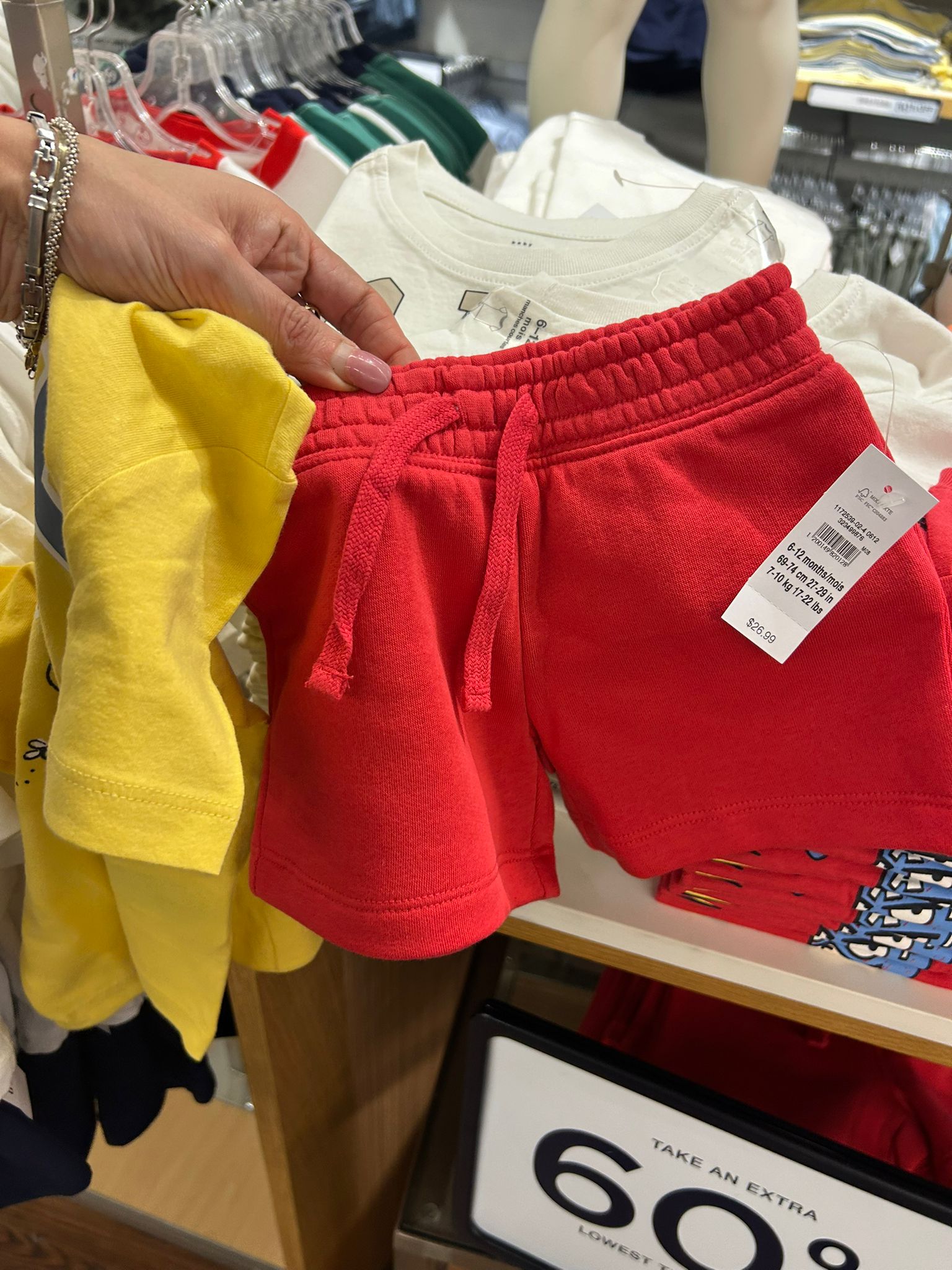 babyGap Relaxed Pull-On Shorts-Hawaiian Red