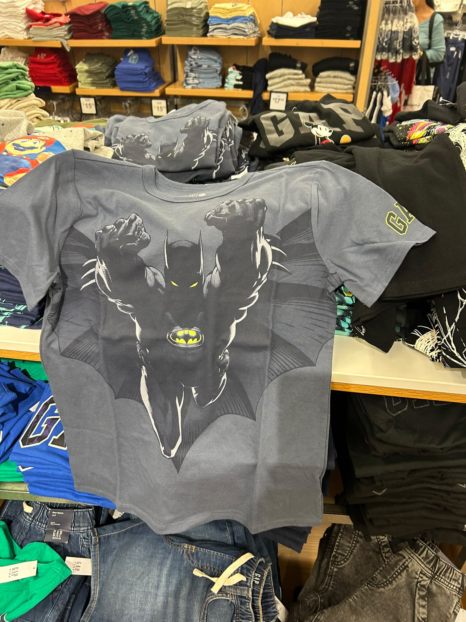 Gap Boys' DC™ Batman Graphic T-Shirt-Blue Ridge
