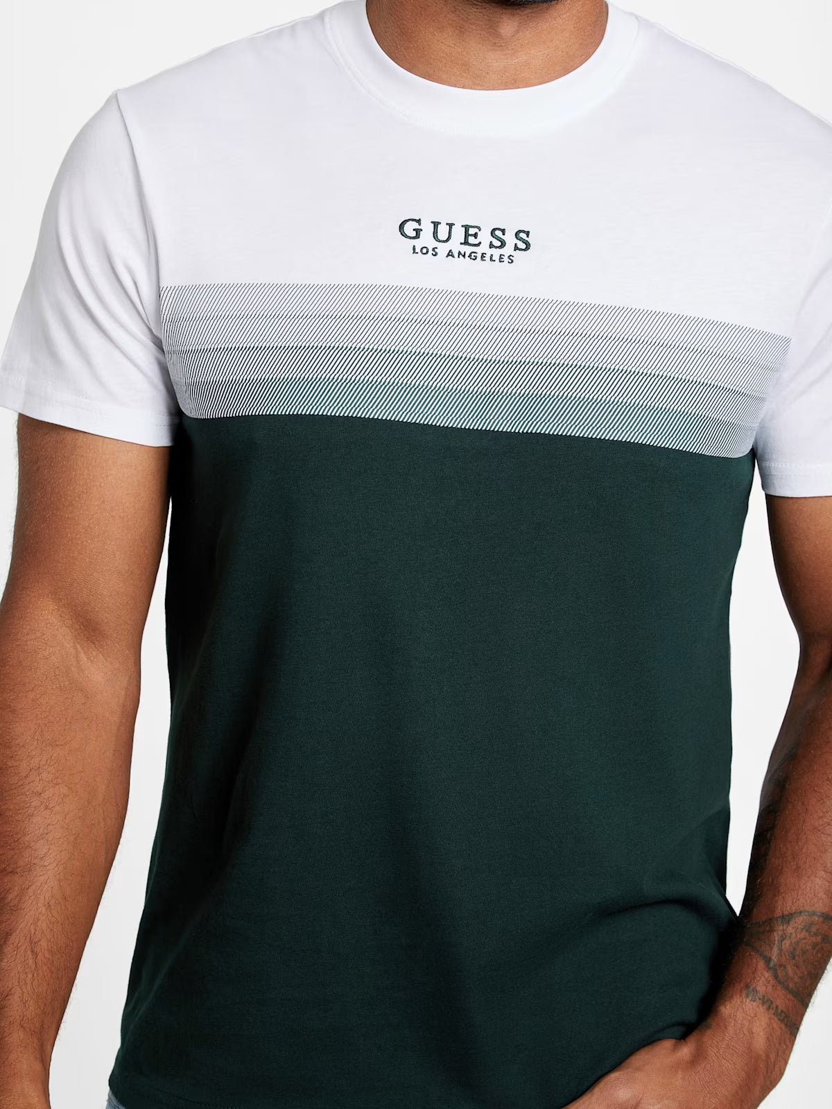 Mens' Guess Rami Color-Blocked Tee/
