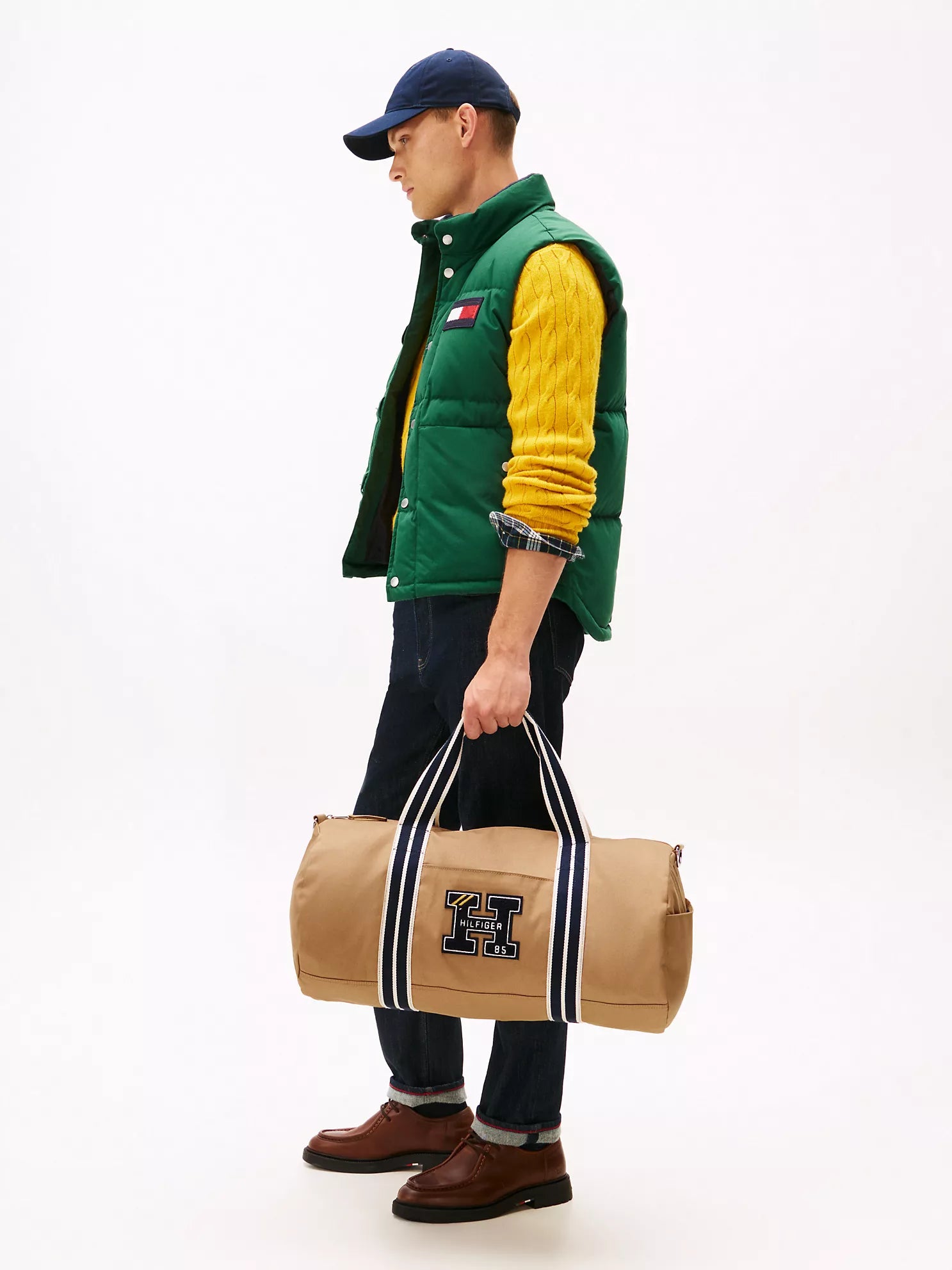 MEns' Tommy Varsity Patch Duffle