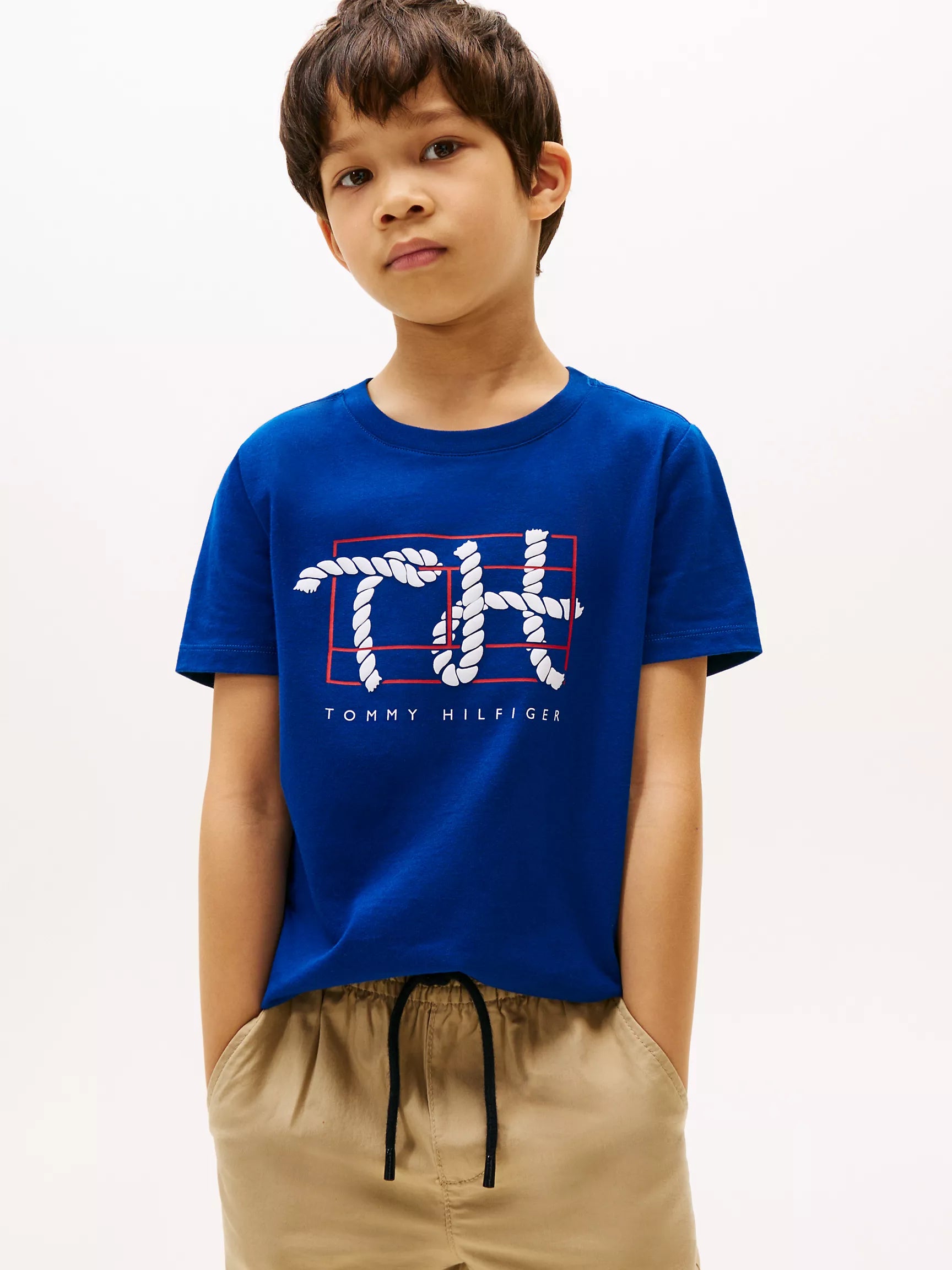 Boys' Tommy Rope Logo T-Shirt