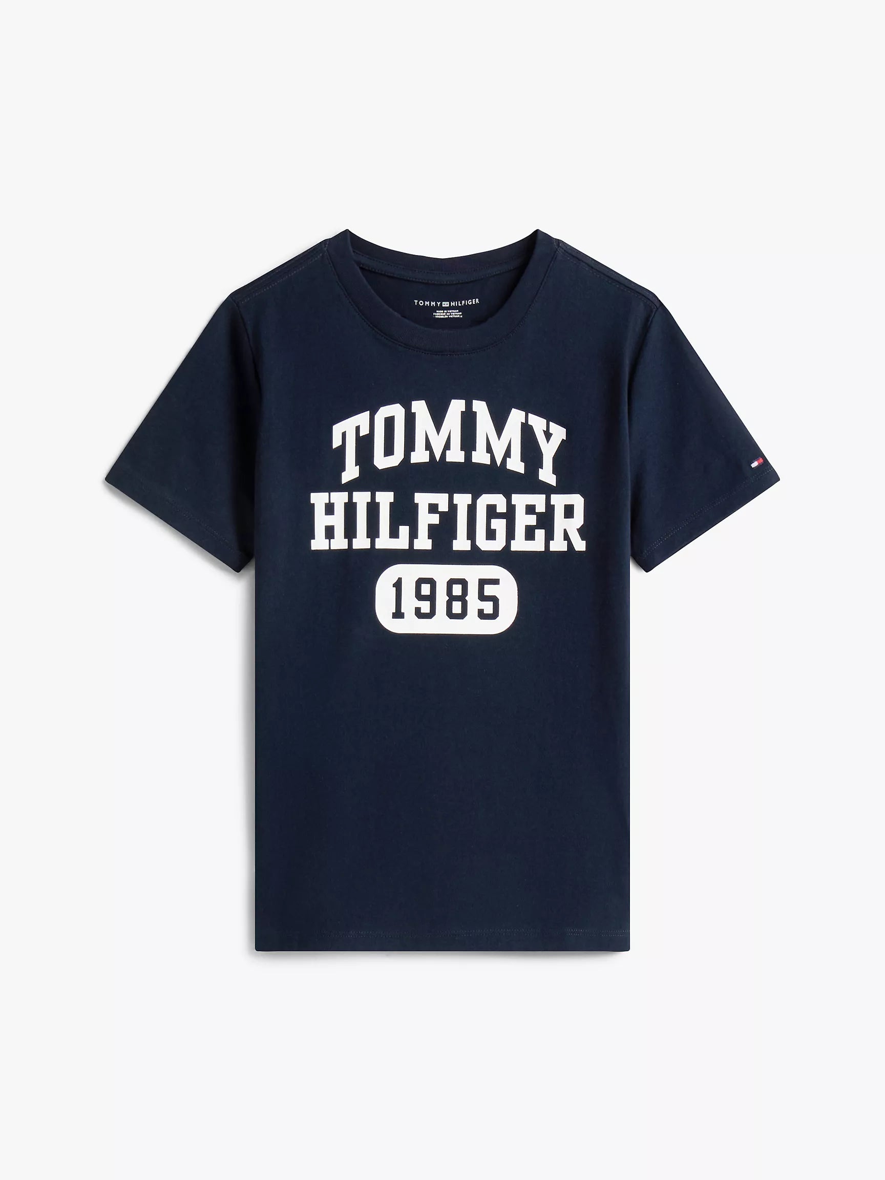 Tommy Hilfiger Kids' Varsity Logo T-Shirt Boys-Black