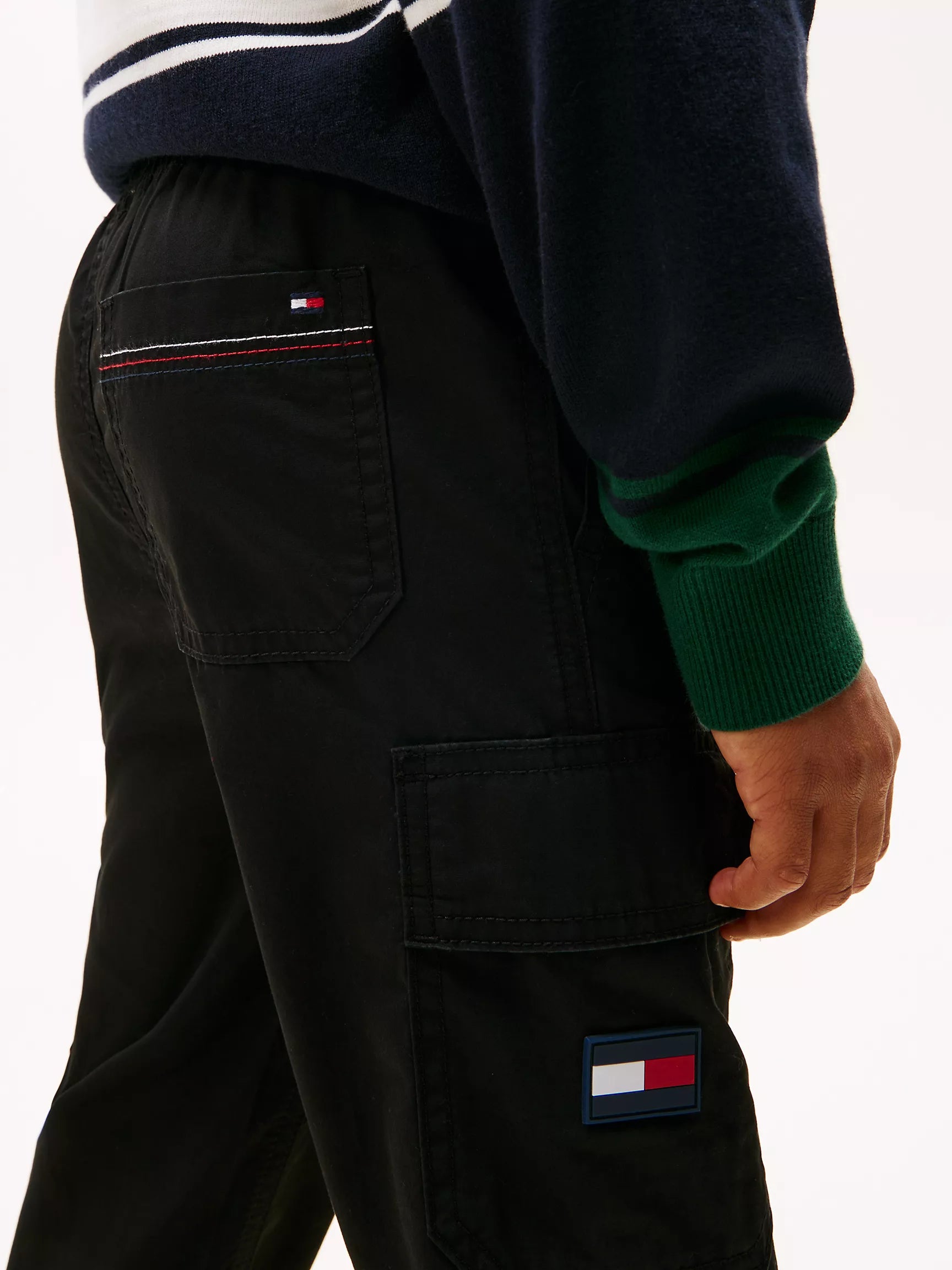 BOY Tommy Cargo Jogger Black