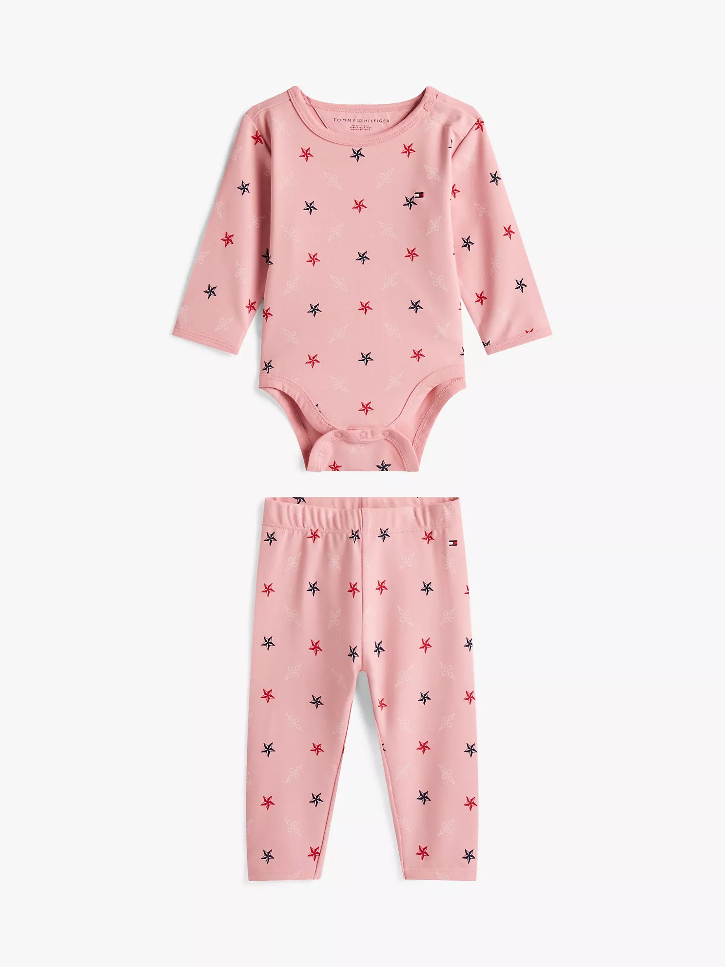 Baby Girls' Tommy Star Onesie and Pant Set