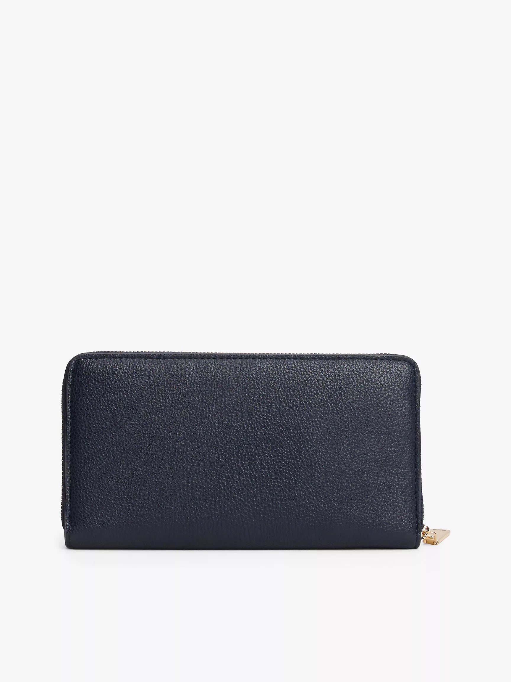 Women's Tommy Monogram Zip Wallet NAVY