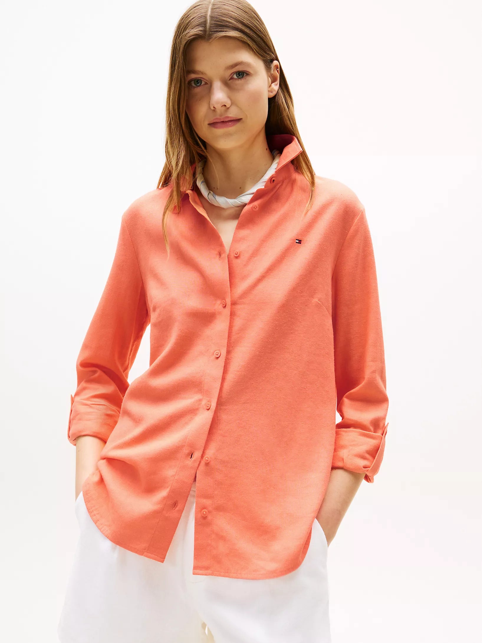 Tommys' Women Linen-Blend Shirt