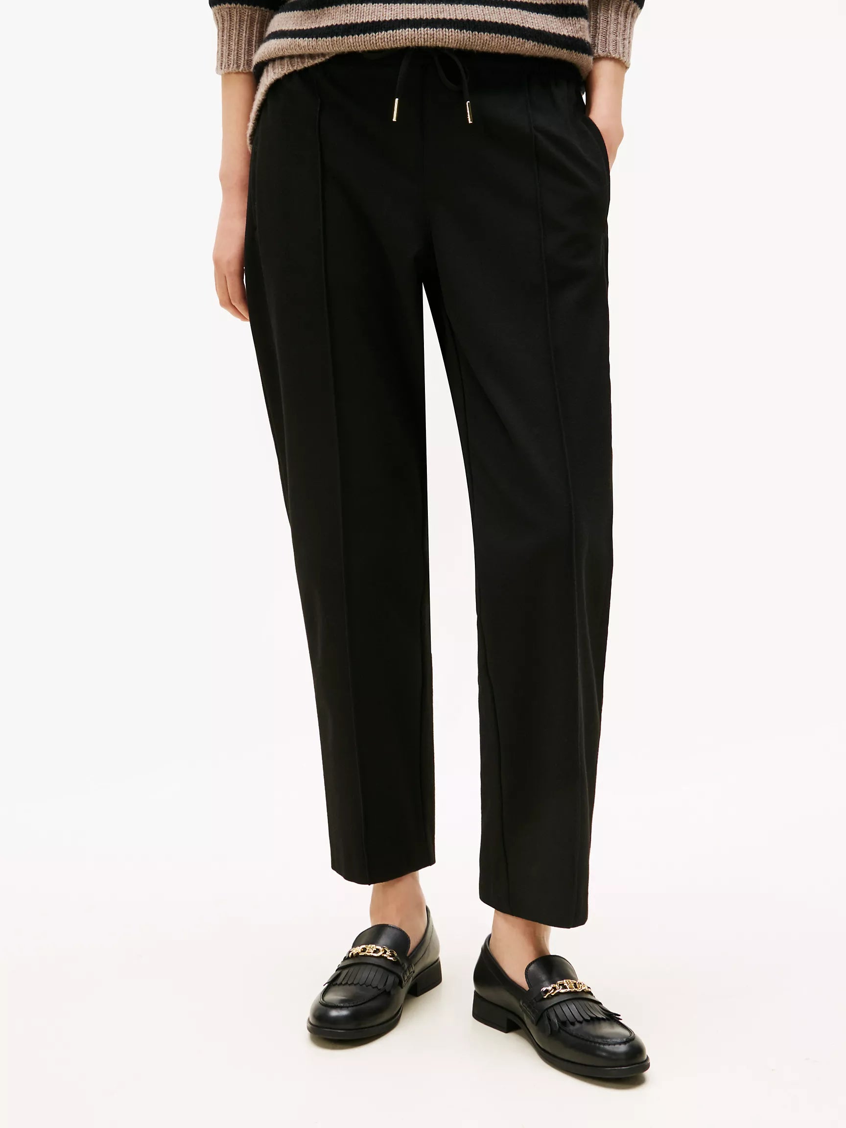 Womens' Tommy Tapered Drawstring Pant Black