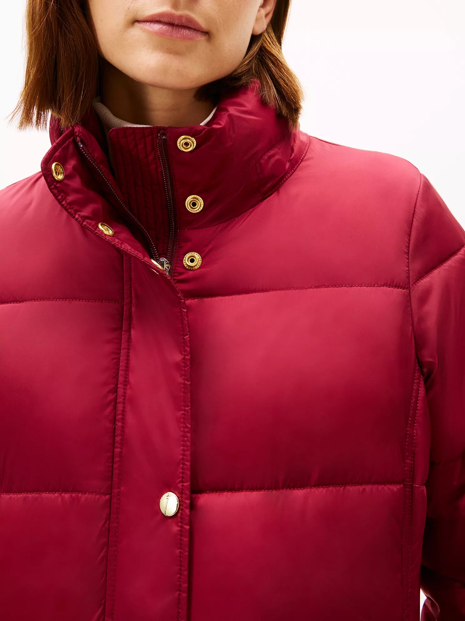 TOMMY WOMENS' Mini-Stripe Crewneck Sweater