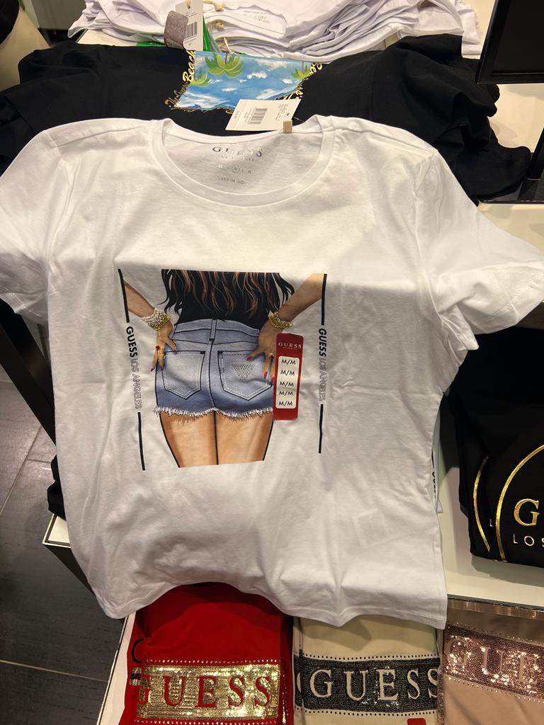 Womens' Guess Daisy Model Tee
