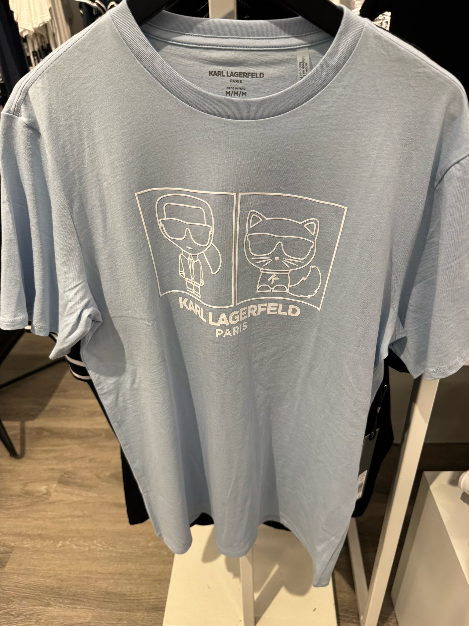 MENS' KARL & CHOUPETTE T-SHIRT