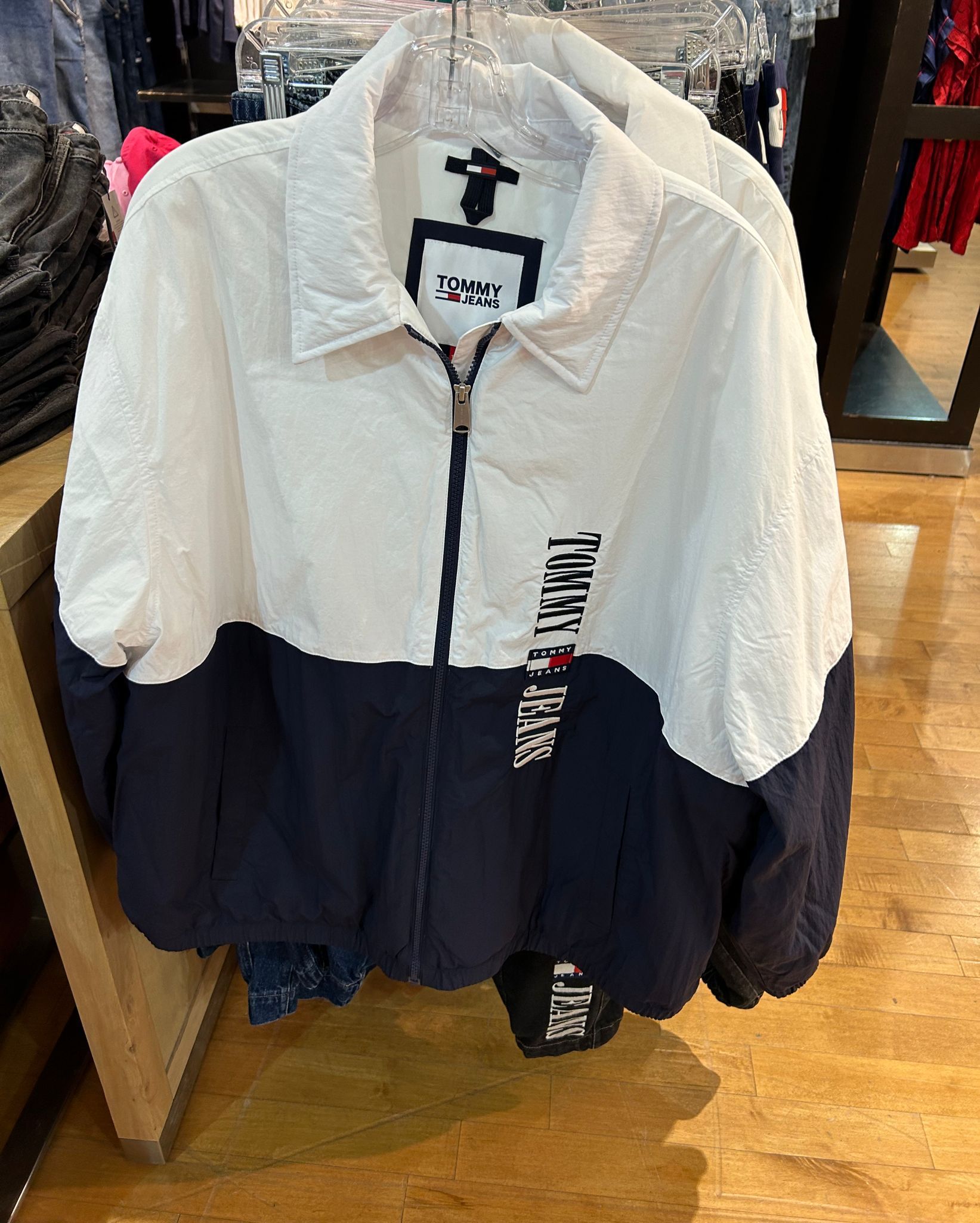 WOMENS' Tommy Hilfiger Archive Logo Nylon-Blend Jacket
