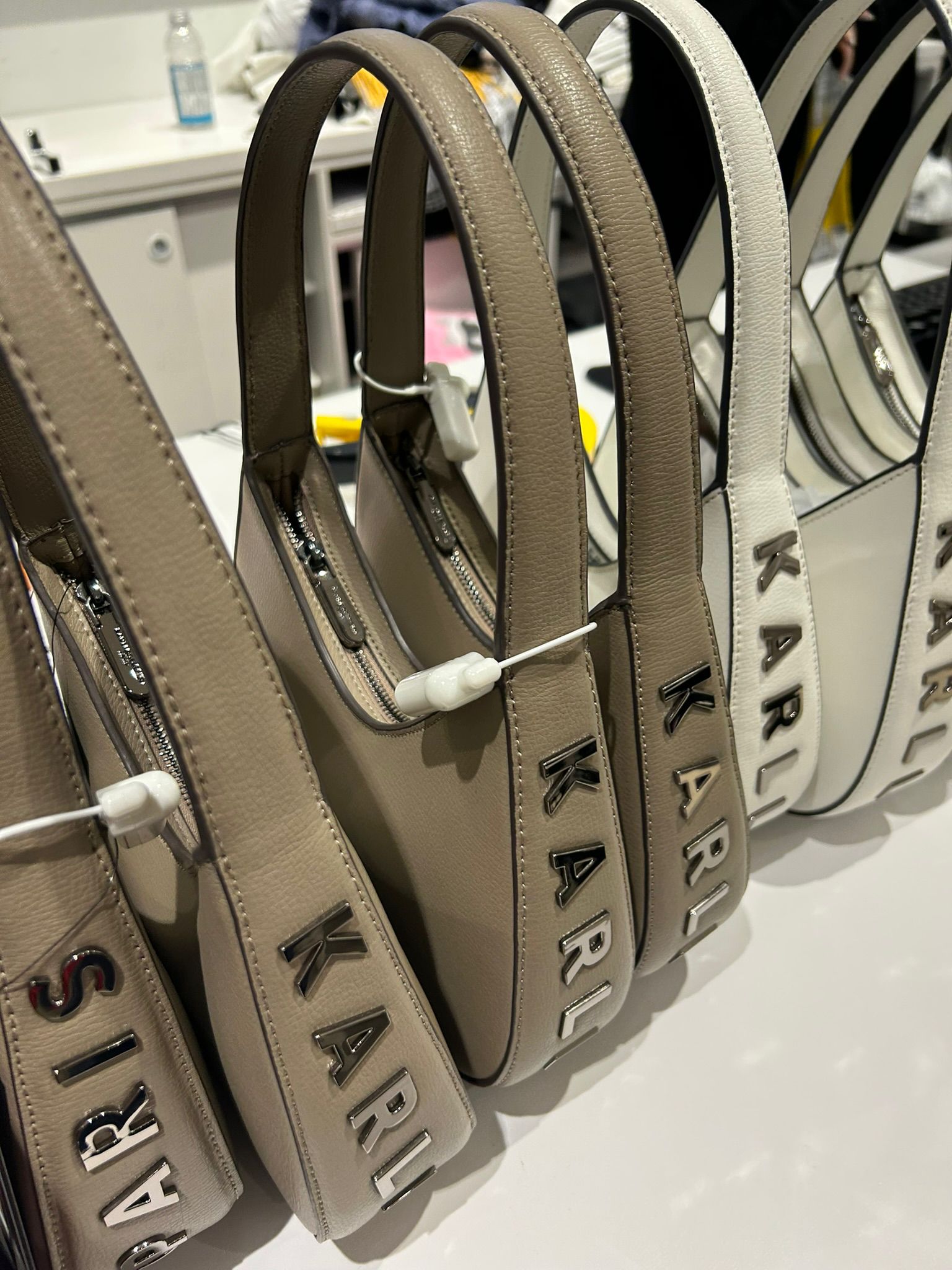 Karl Lagerfeld Paris Womens' DESI SHOULDER BAG Truffle