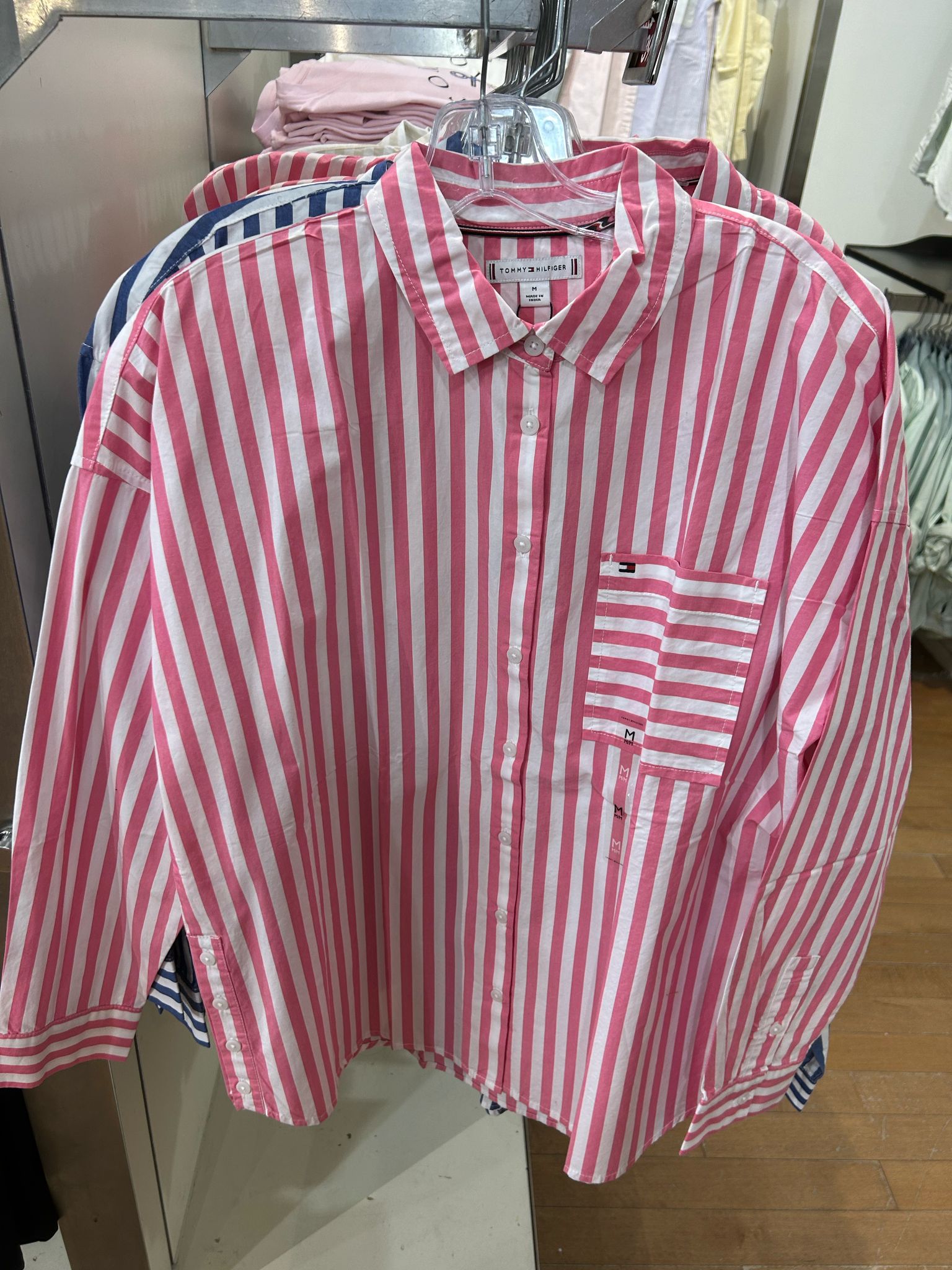 Womens' Relaxed Fit Stripe Shirt
