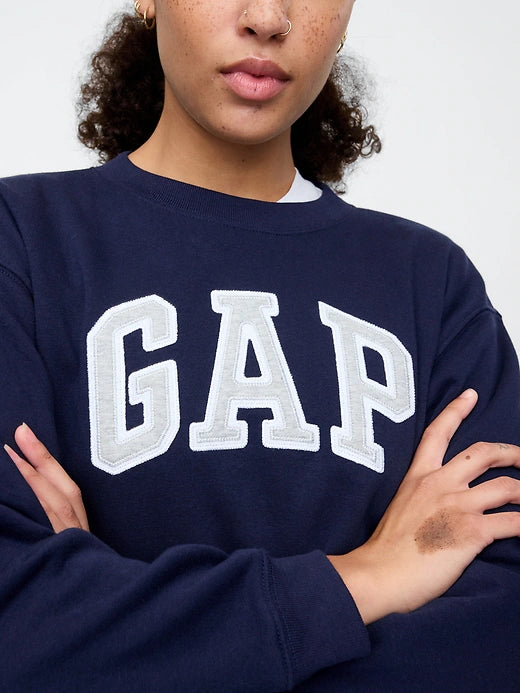 Womens' Gap Logo Sweatshirt Navy Uniform