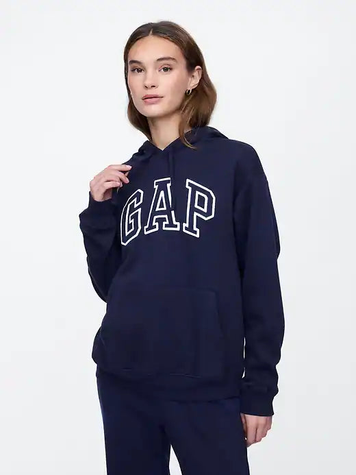 Womens' Gap Logo Hoodie Navy Uniform