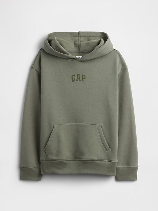 GapBoys Relaxed Gap Logo Hoodie Smoke Pearl