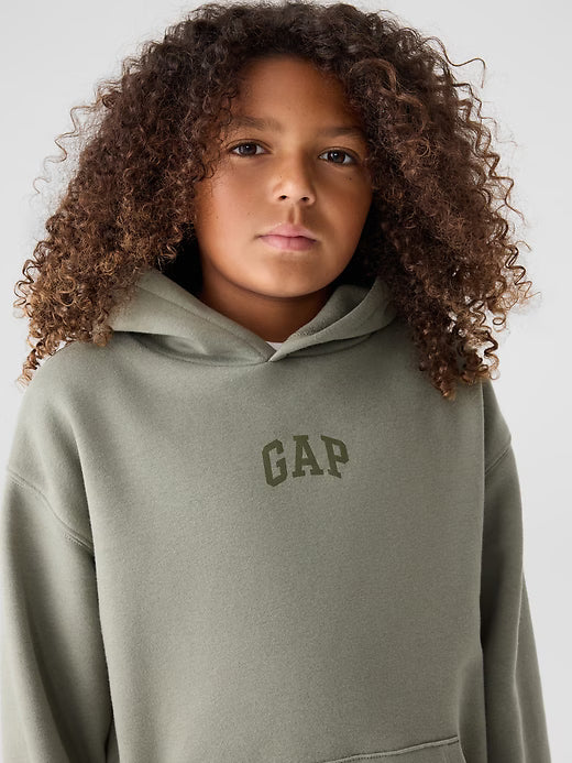 GapBoys Relaxed Gap Logo Hoodie Smoke Pearl