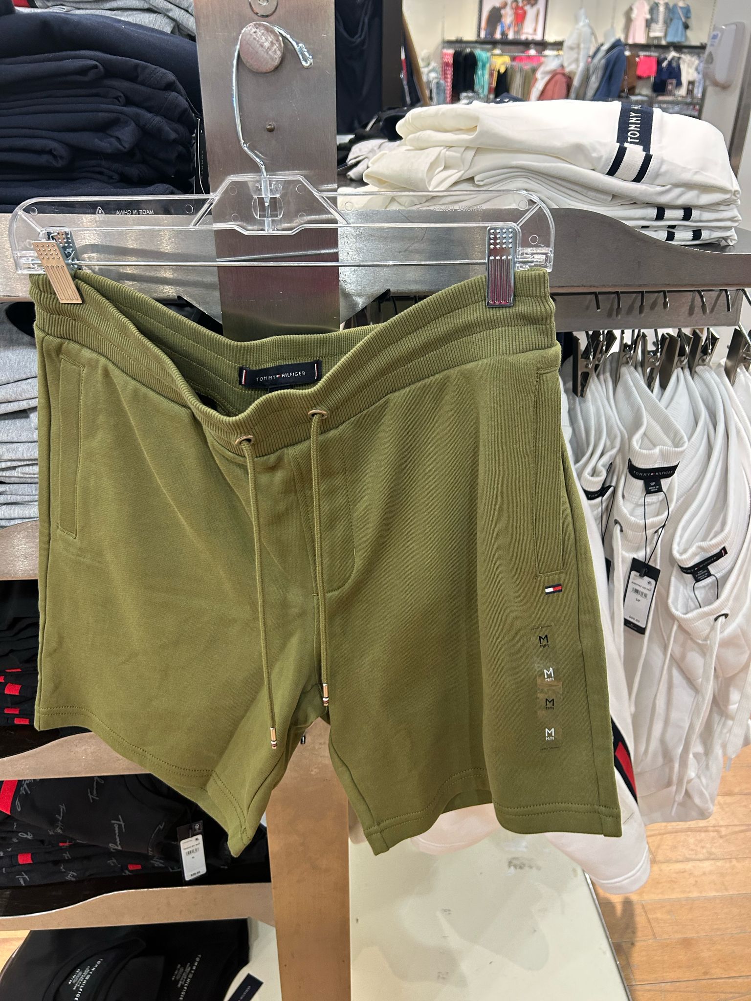 Tommy Mens' Solid Tommy Sweatshort/Uniform Olive