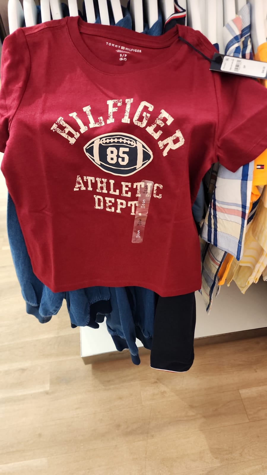 Tommy Boys' Football Logo T-Shirt