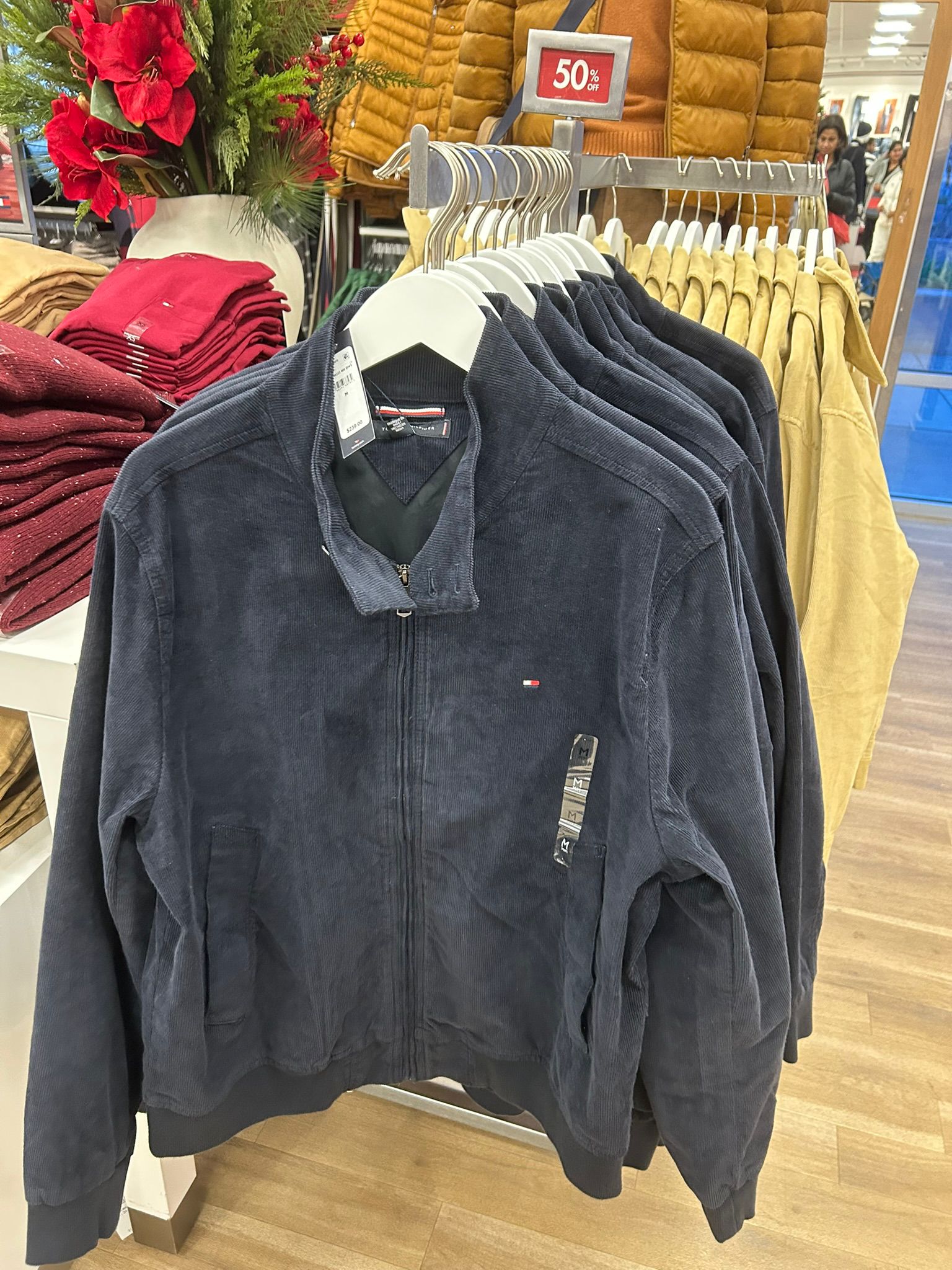 Tommy MENS' Corduroy Zip Jacket