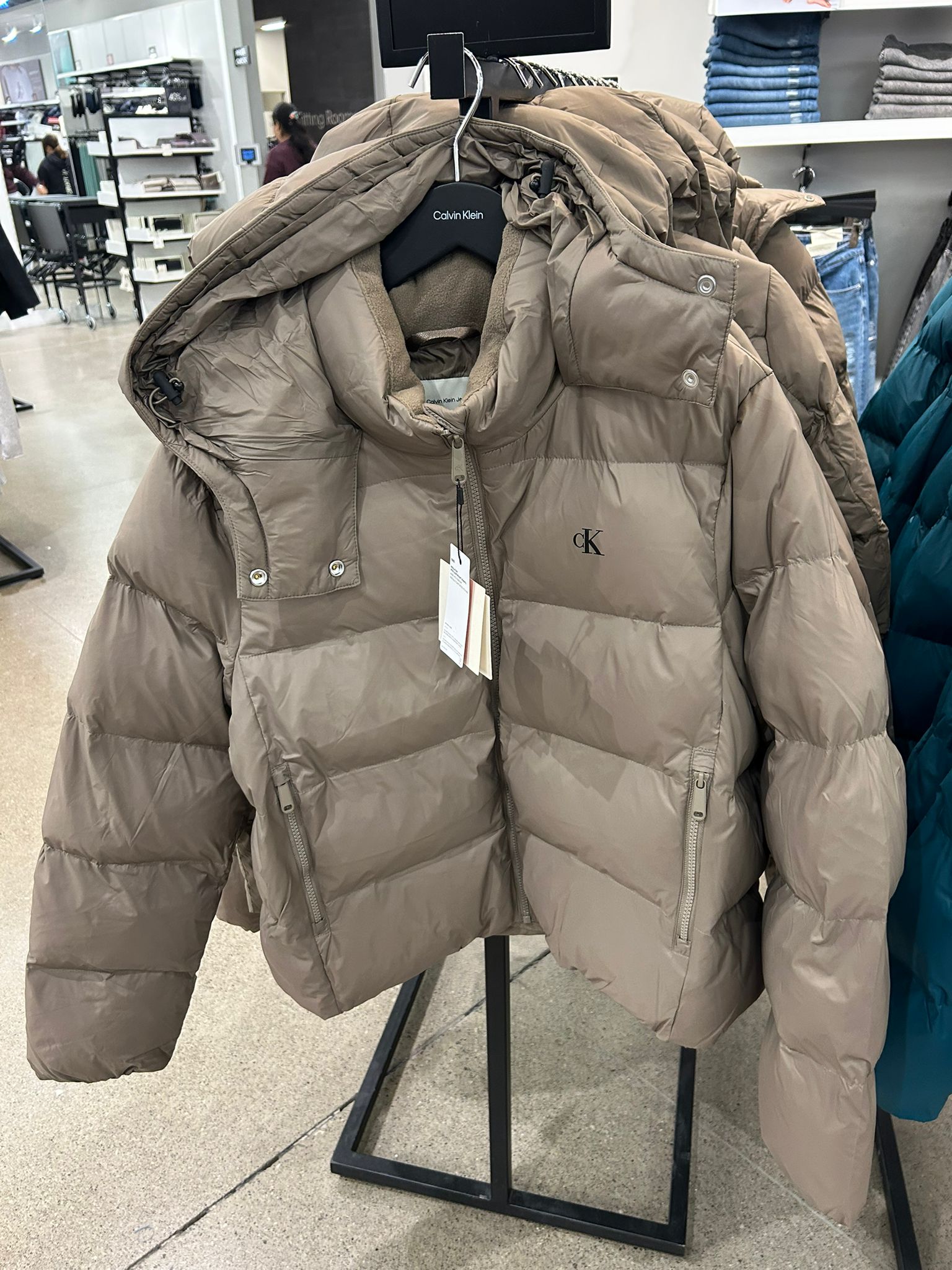 Calvin Klein Womens' Short Down Puffer Jacket