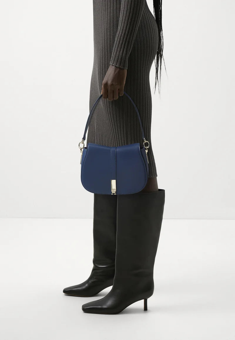 Womens' Tommy Hilfiger saddle bag, smooth texture