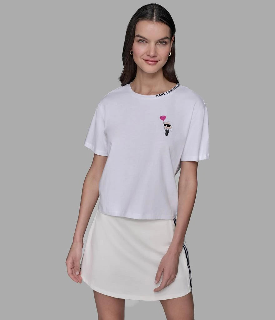 Womens' Karl Lagerfeld Paris KARL HEART TEE
