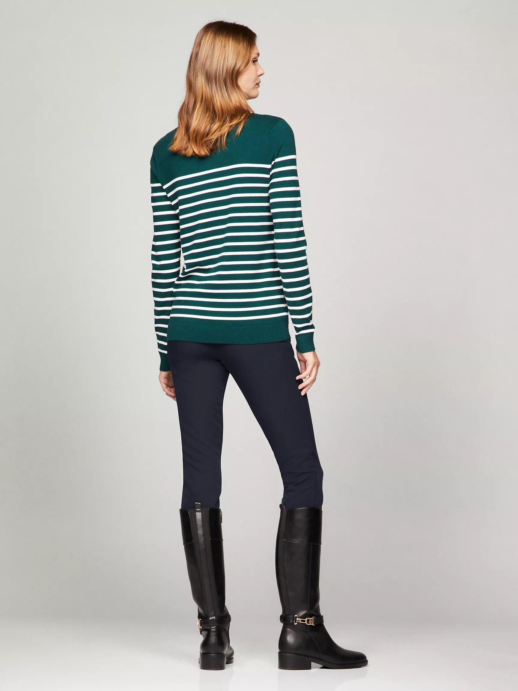 Womens' Tommy Hilfiger Stripe Boatneck Sweater