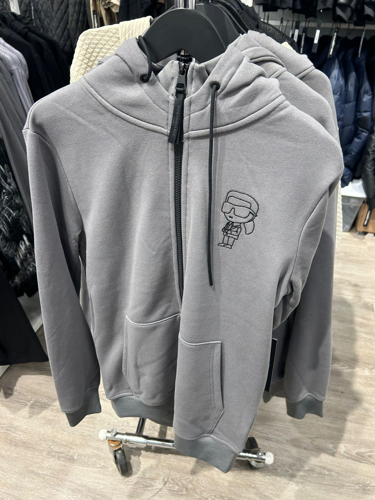 MENS' KARL EMOJI HOODIE