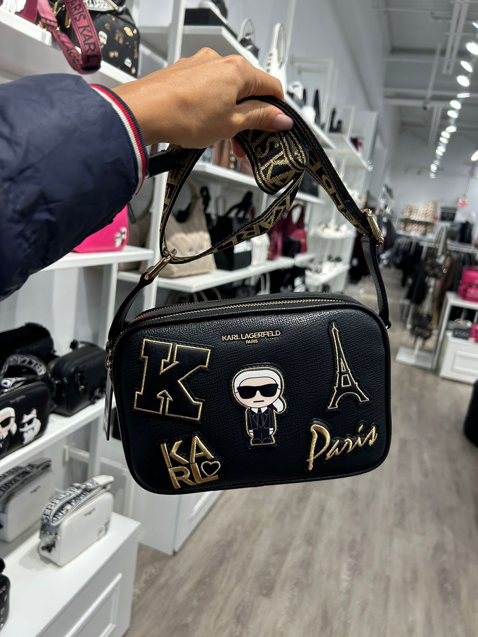 Womens' Karl Lagerfeld Paris CAMILLE SHOULDER BAG