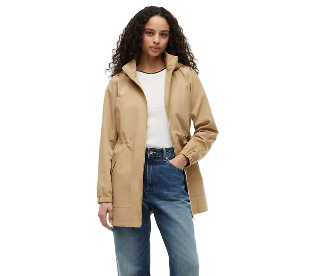 Hooded Storm women Jacket - Classic Khaki
