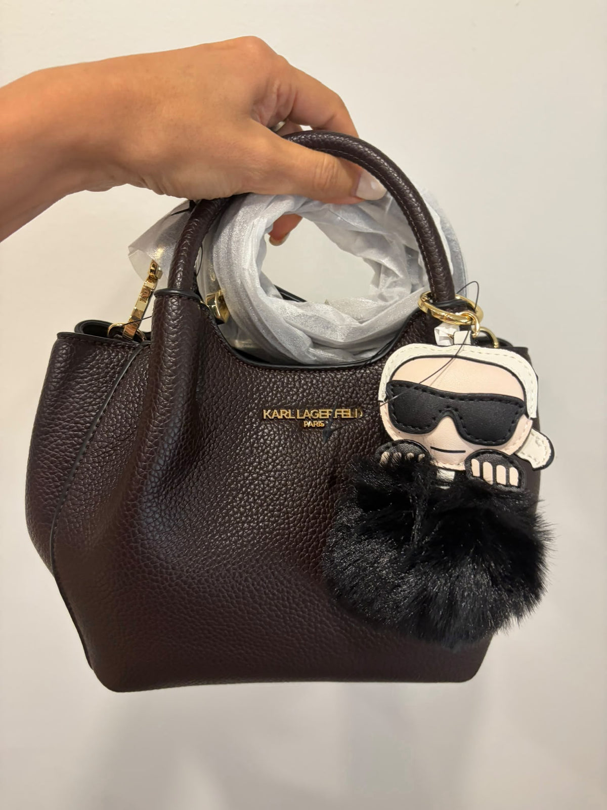 Karl CROIX KARL POM Women CROSSBODY - Fudge