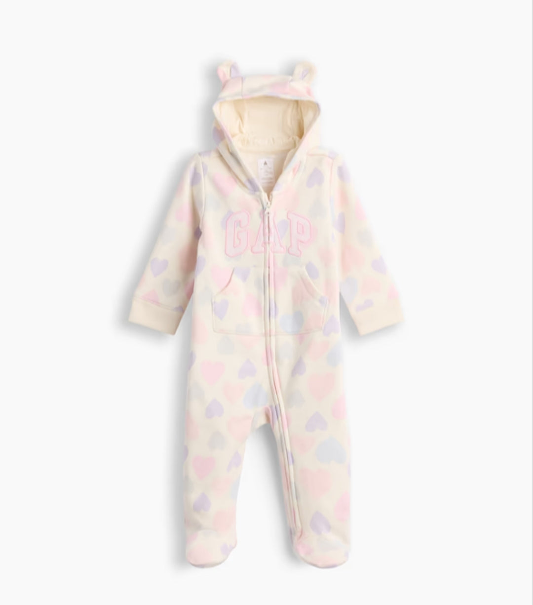 Gap Baby Gap Logo Boys and Girls One-Piece - Hearts
